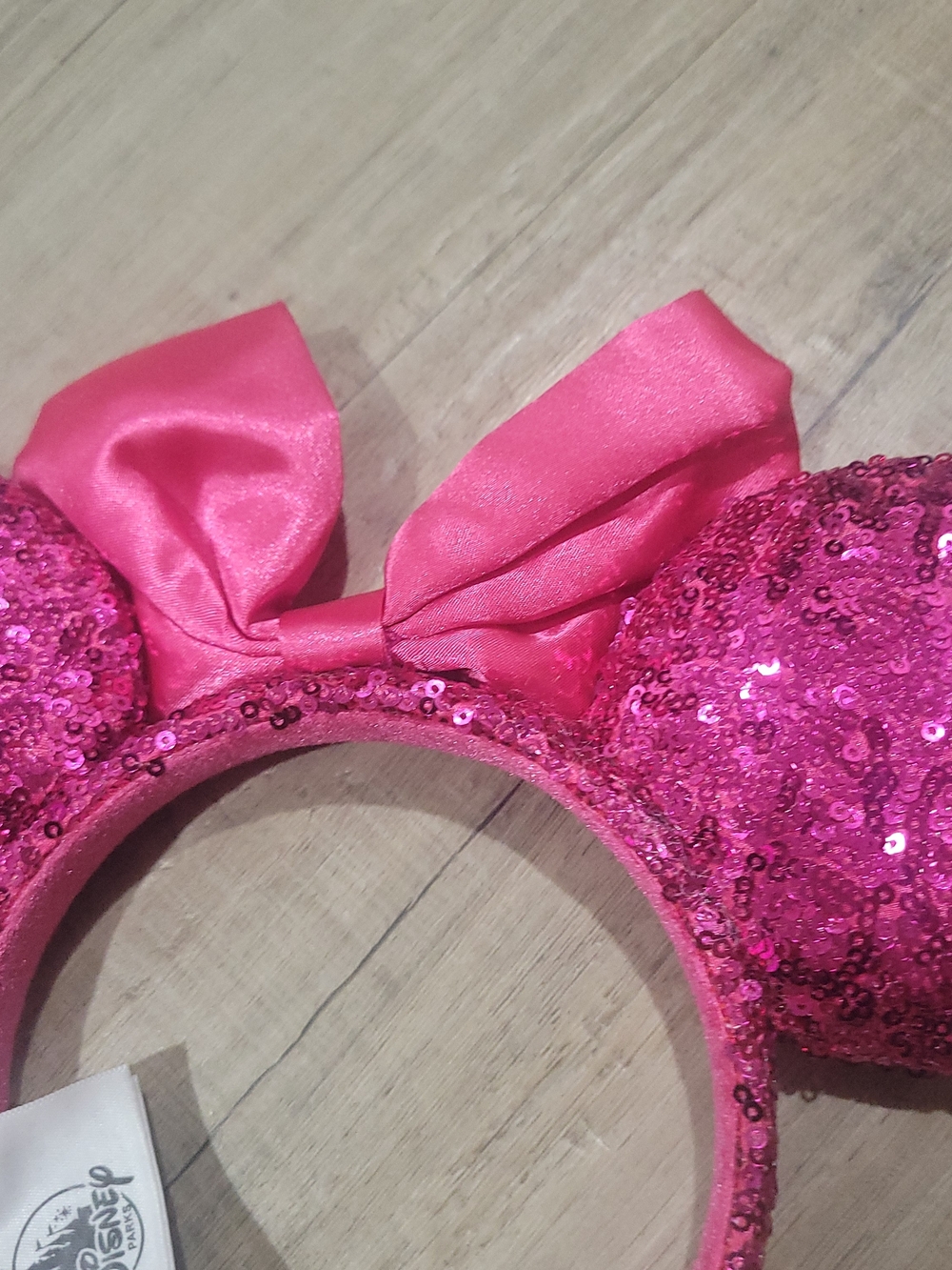 Disney Pink Sequin Minnie Ears Headband